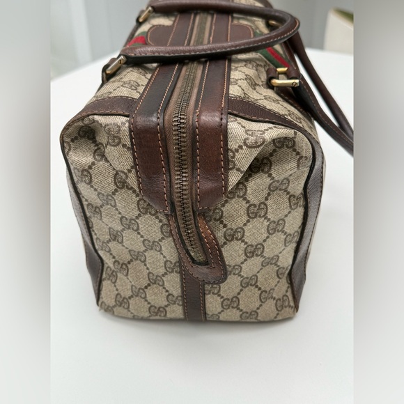 Gucci Vintage “Boston Tote”. - Picture 10 of 17